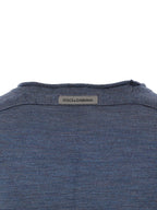 Maglia Basic a Maniche Lunghe in Seta Dolce & Gabbana