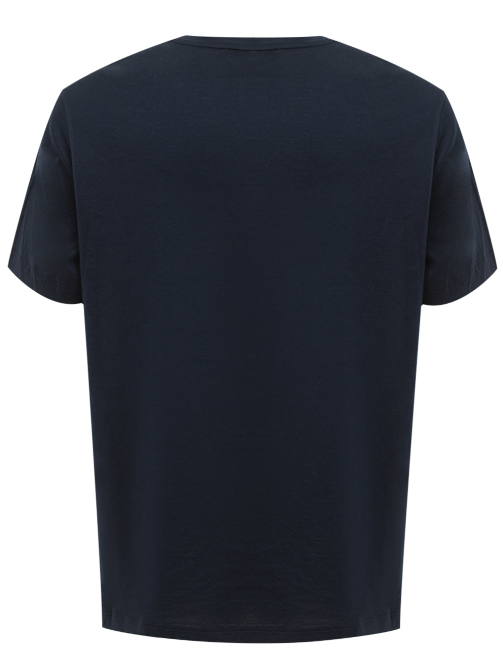 T-Shirt con Pannello in Seta Brioni