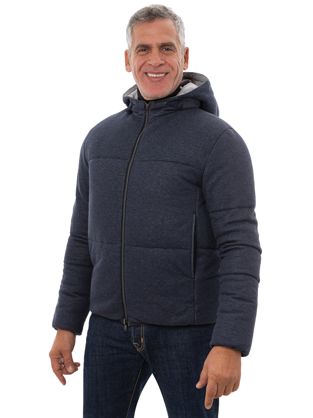 Bomber reversible con cappuccio Herno