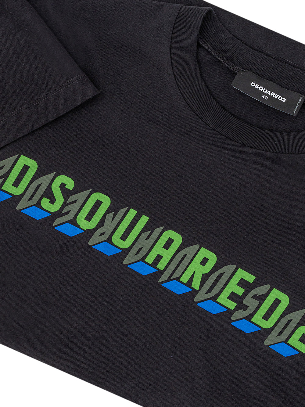 T-Shirt Over con Logo Dsquared2