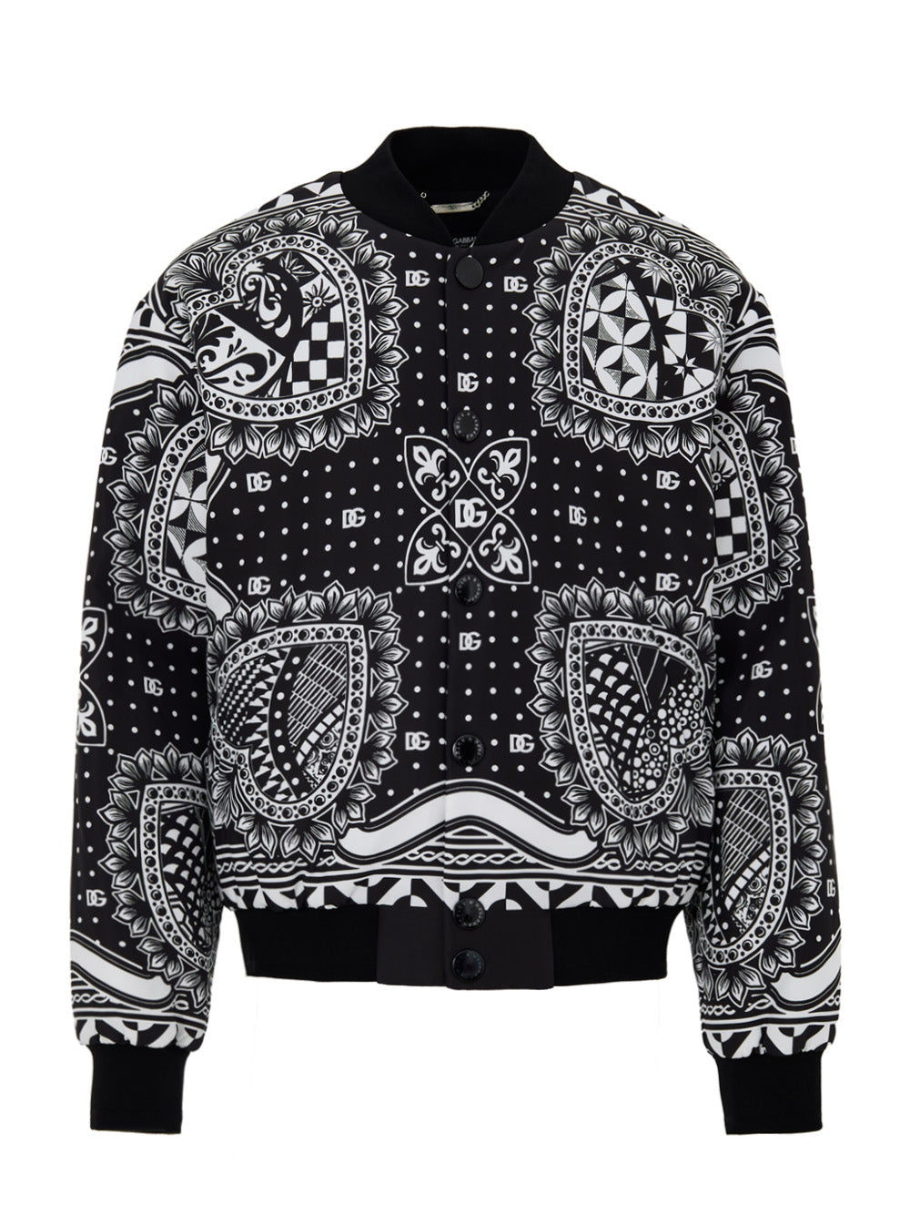 Giubbino Bomber Stampato Dolce & Gabbana