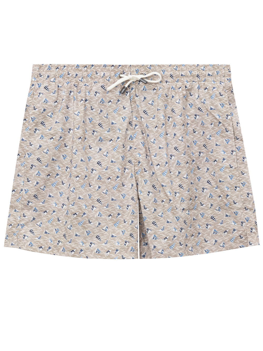 Costume Boxer con Stampa Vele Canali