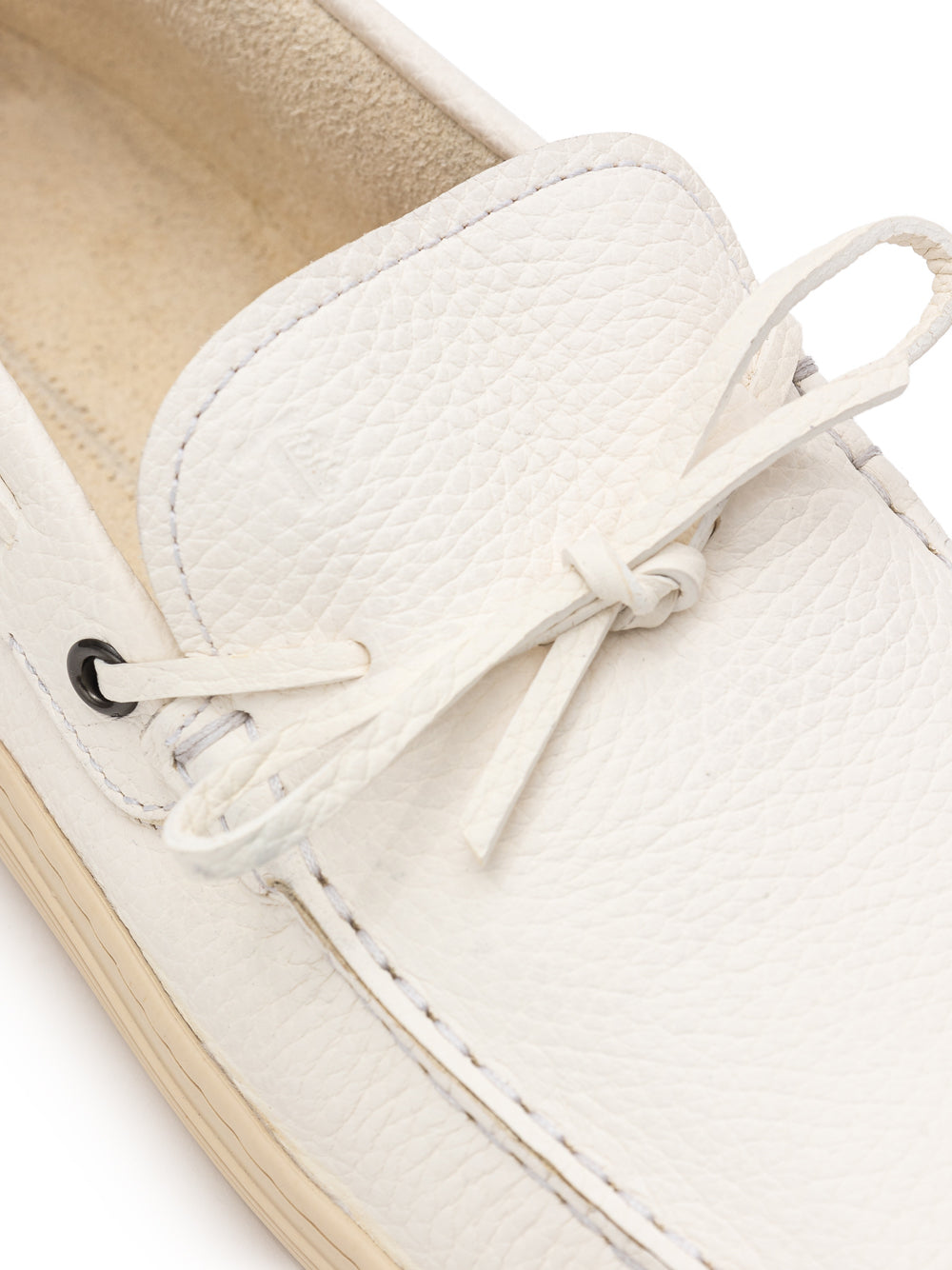 Mocassin Tod's en cuir blanc