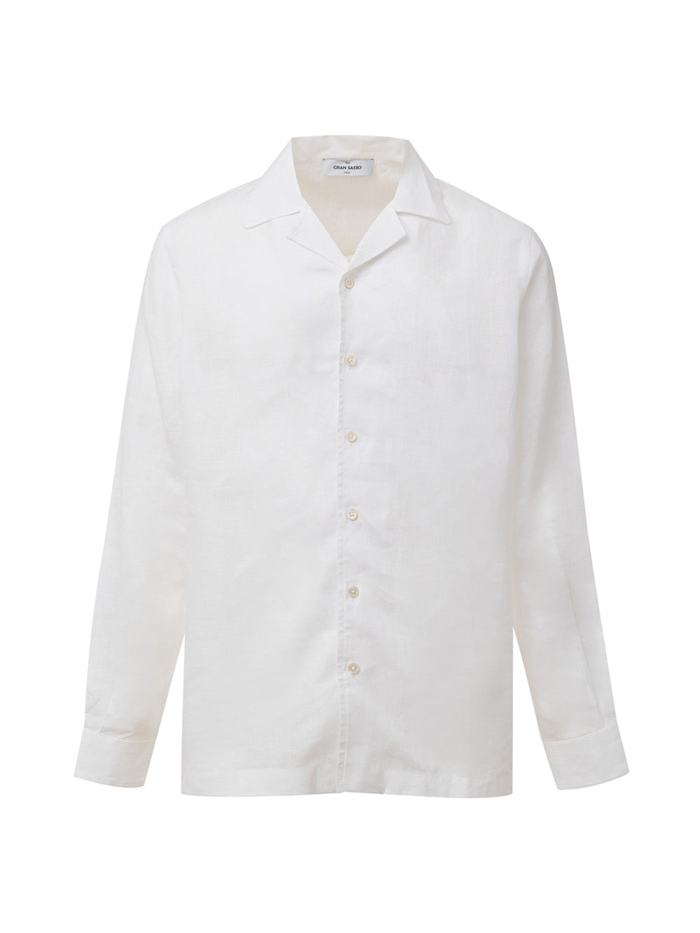 Camicia Bianca in Lino Gran Sasso