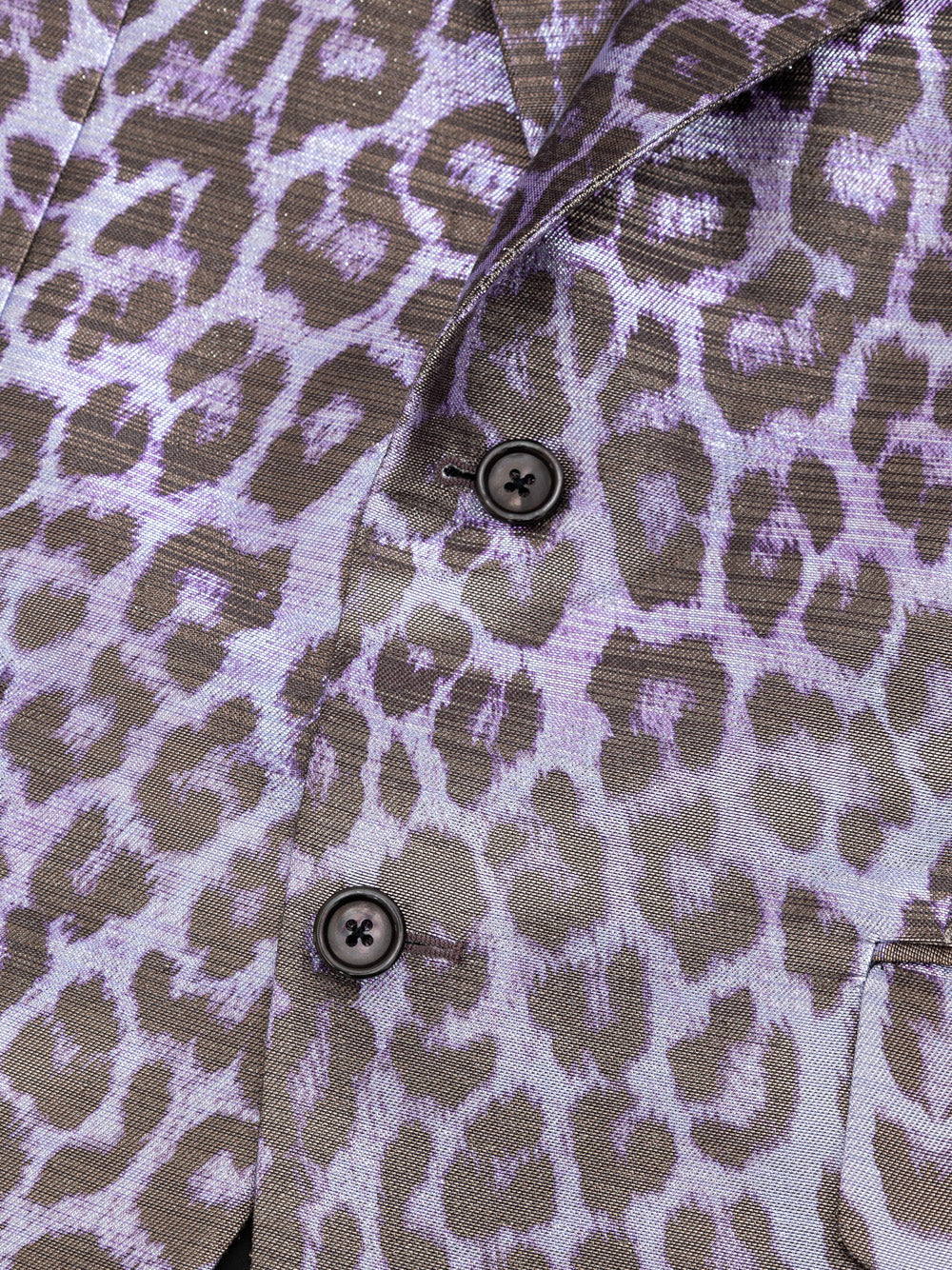 Tom Ford Single -Bastted Herrenjacke - Lila und Schwarz entdeckt