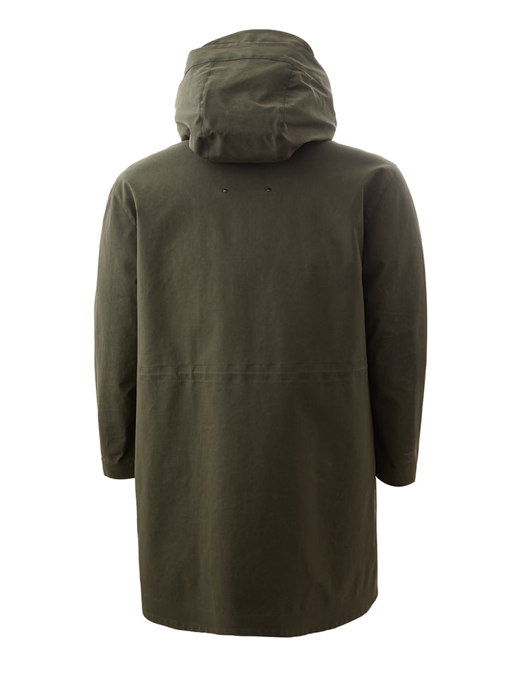 Parka with internal Sealup down jacket
