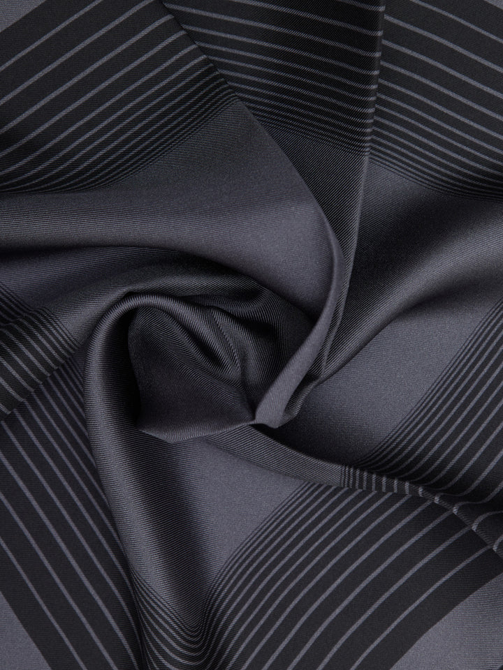 Fazzoletto da Taschino in Seta Grigio Scuro Tom Ford