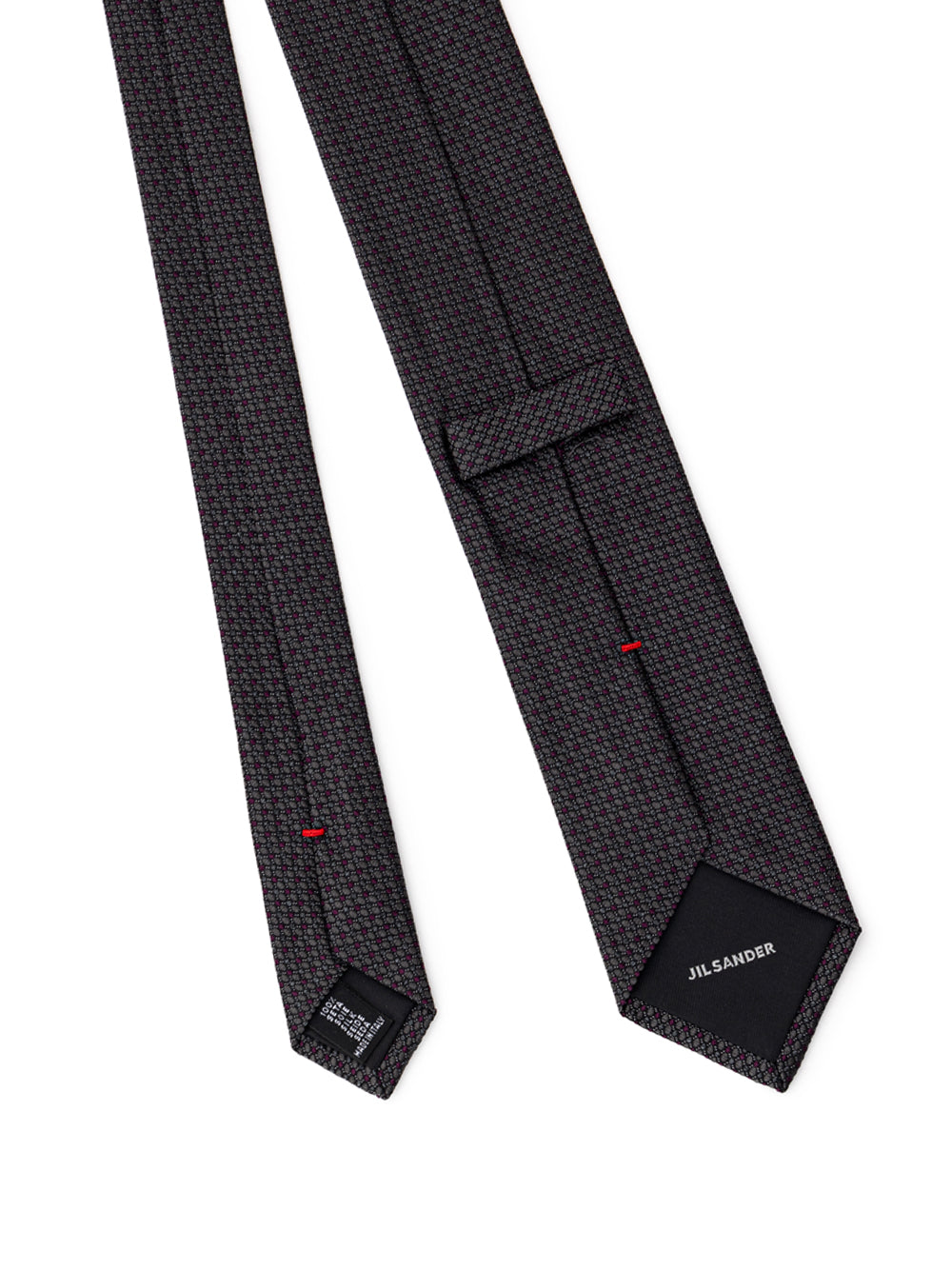 Cravatta 7 cm in Seta Jacquard Jil Sander