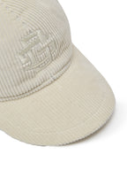 Cappello Baseball in Velluto Bianco Gran Sasso