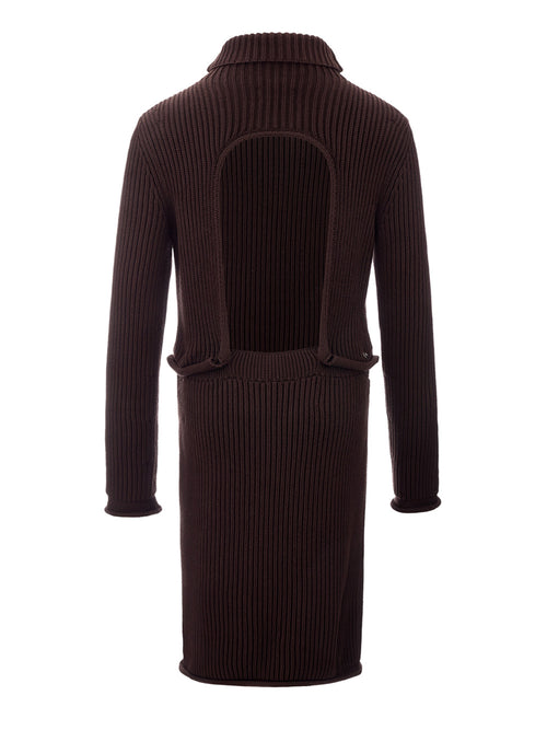 Abito a Costine Chunky Cotton Bottega Veneta