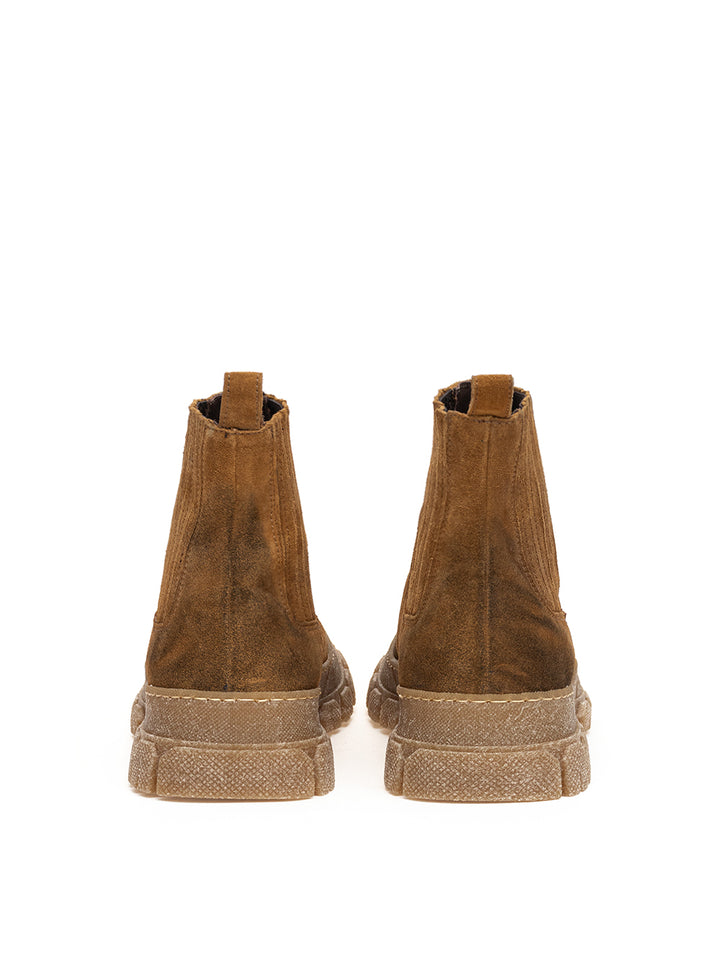 Bottines Genepi Weekend en daim Max Mara