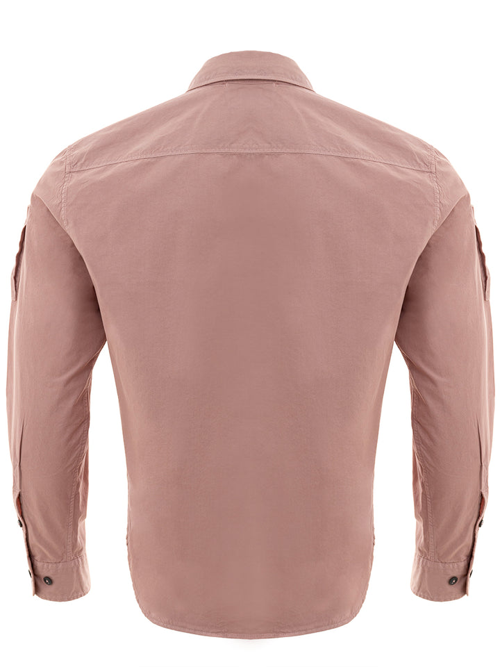 Chemise surchemise rose C.P. Entreprise