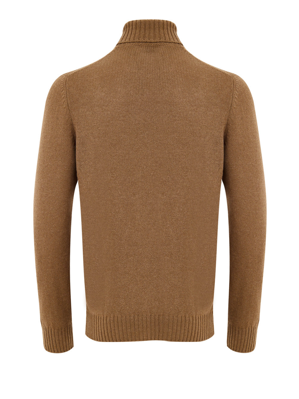 Maglione Dolcevita Marrone in Lana Gran Sasso