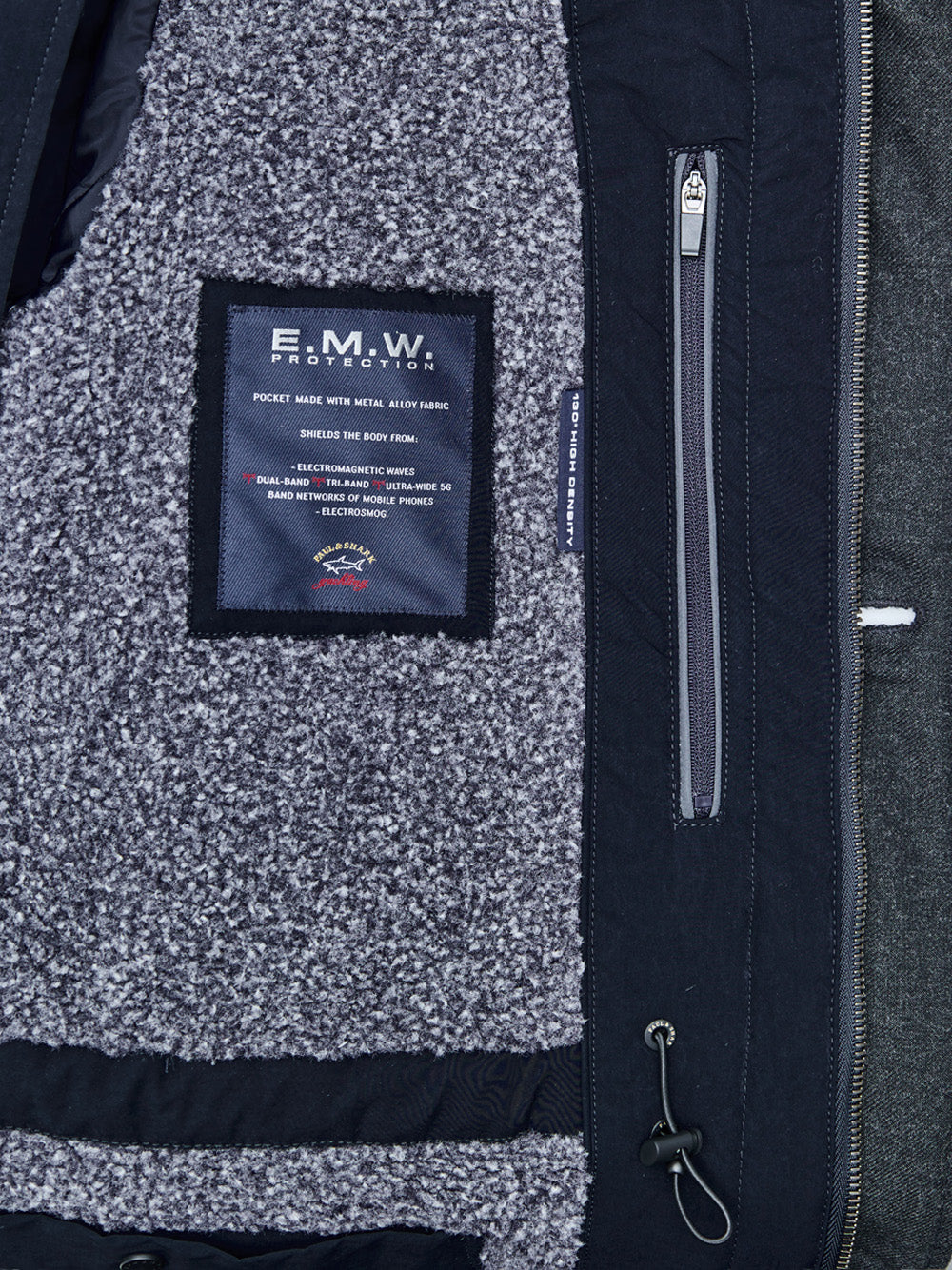 Giubbino Field Blu con Cappuccio Paul & Shark