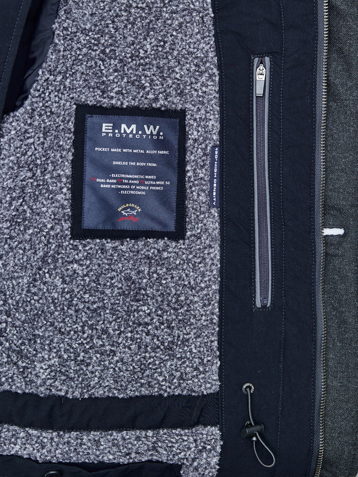 Giubbino Field Blu con Cappuccio Paul & Shark