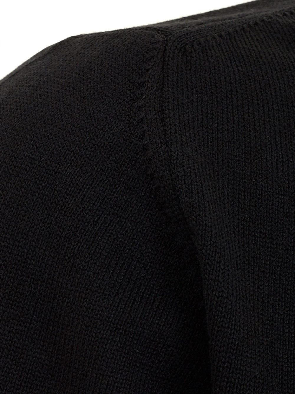 Maglione girocollo nero Ferrante