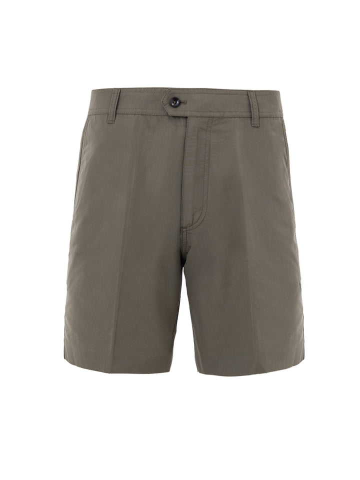 Pantalone Shorts in Tessuto Tecnico Kaki Tom Ford