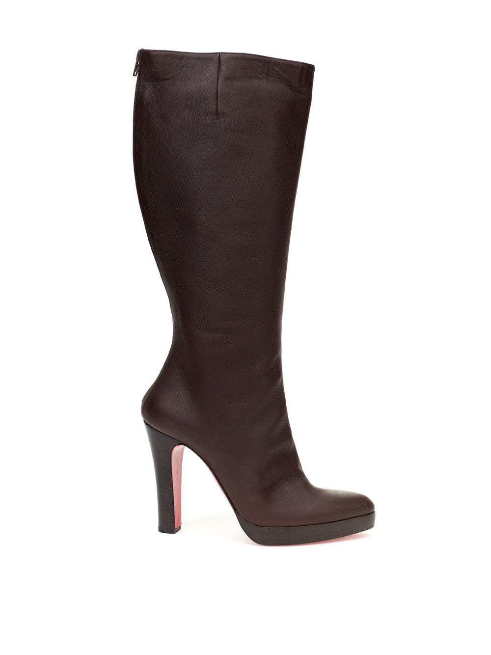 Pointed Leather Boot