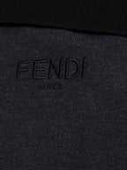 Polo Fendi nero manica corta