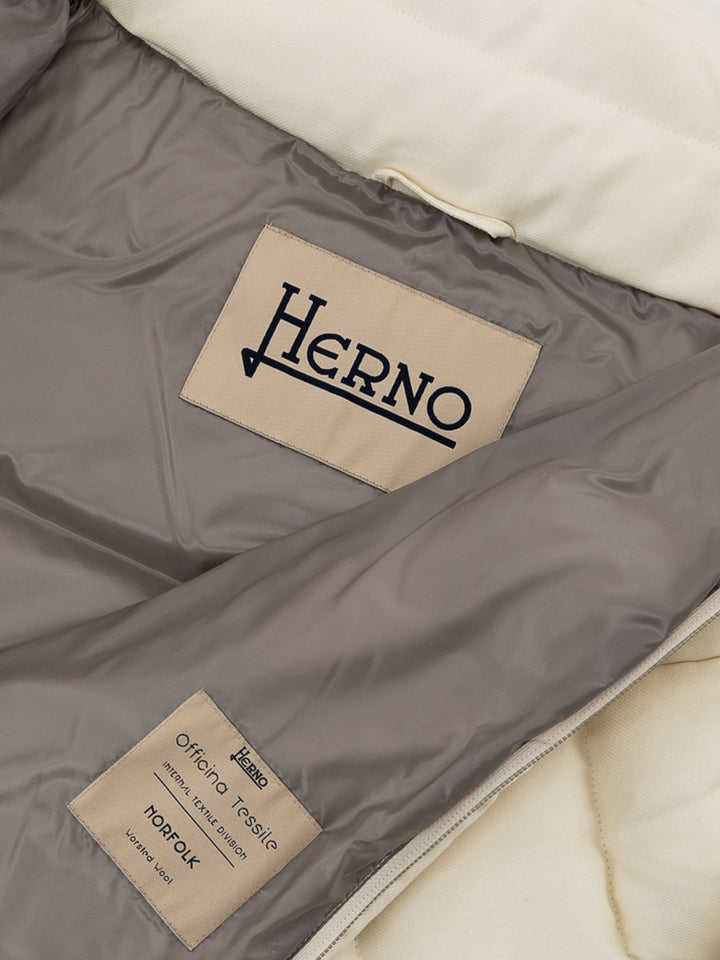 Parka imbottito  in viscosa Herno