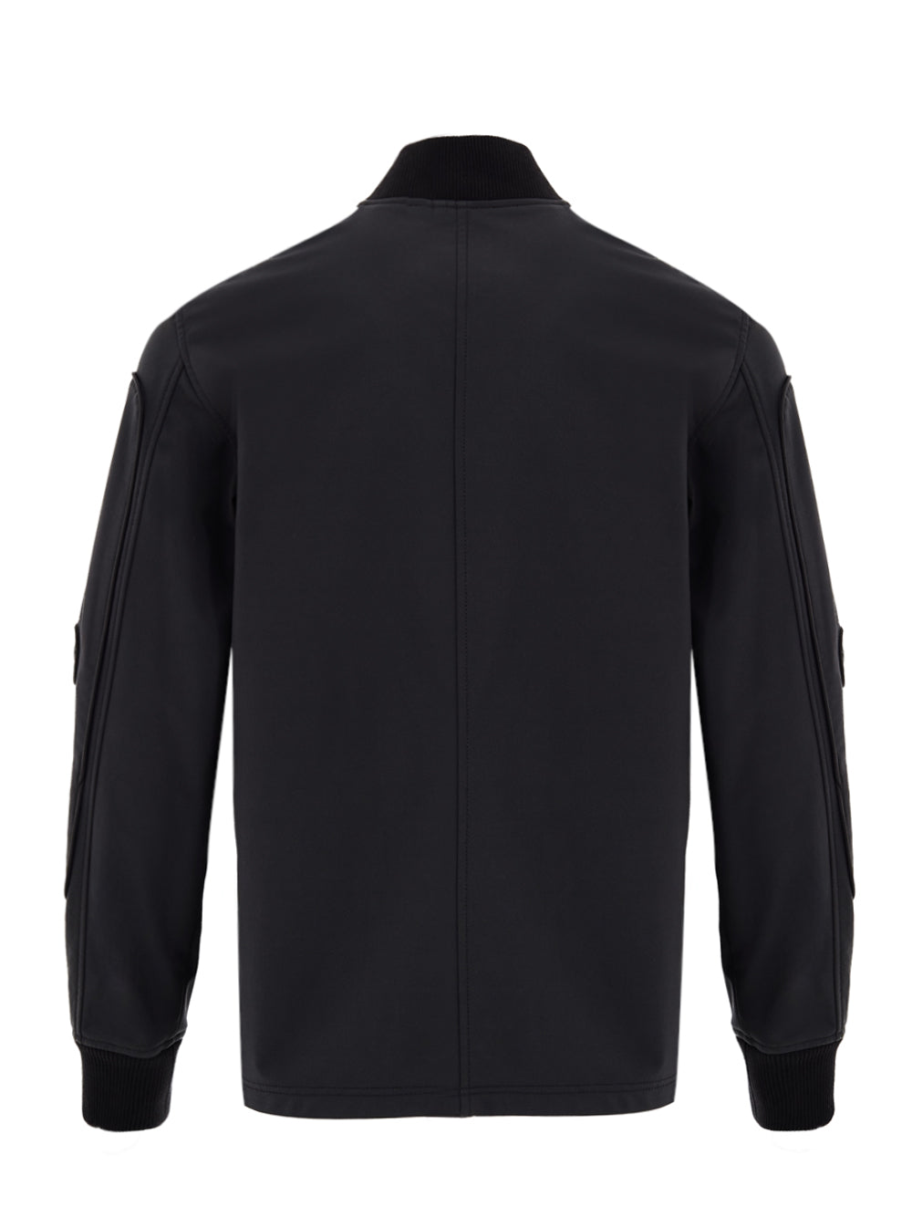 Giubbino Leggero in Tessuto Tecnico Nero Moose Knuckles