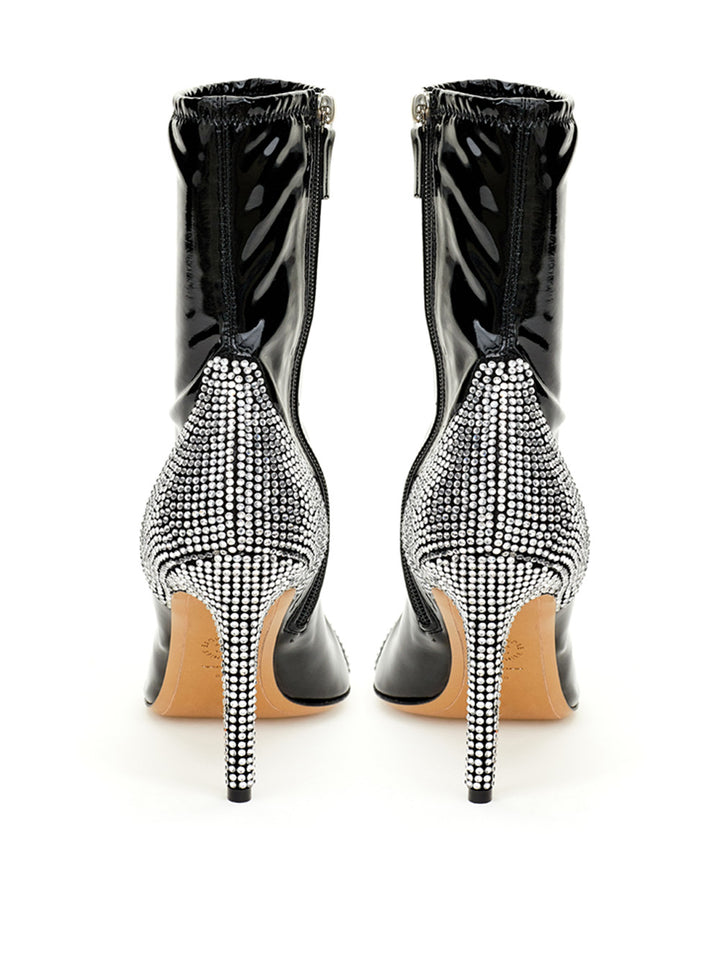 Helena Crystal Alexandre Vauthier ankle boots
