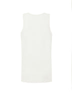 Canotta Bianca in Cotone Garzato Jil Sander