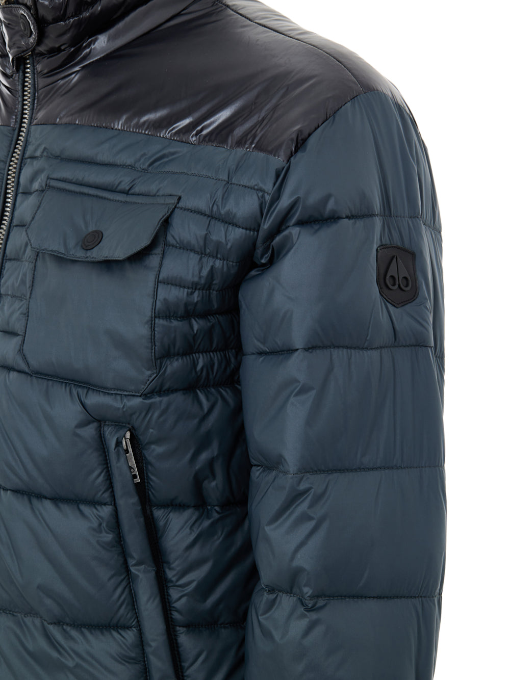 Giubbino Imbottito Leggero Grigio Moose Knuckles