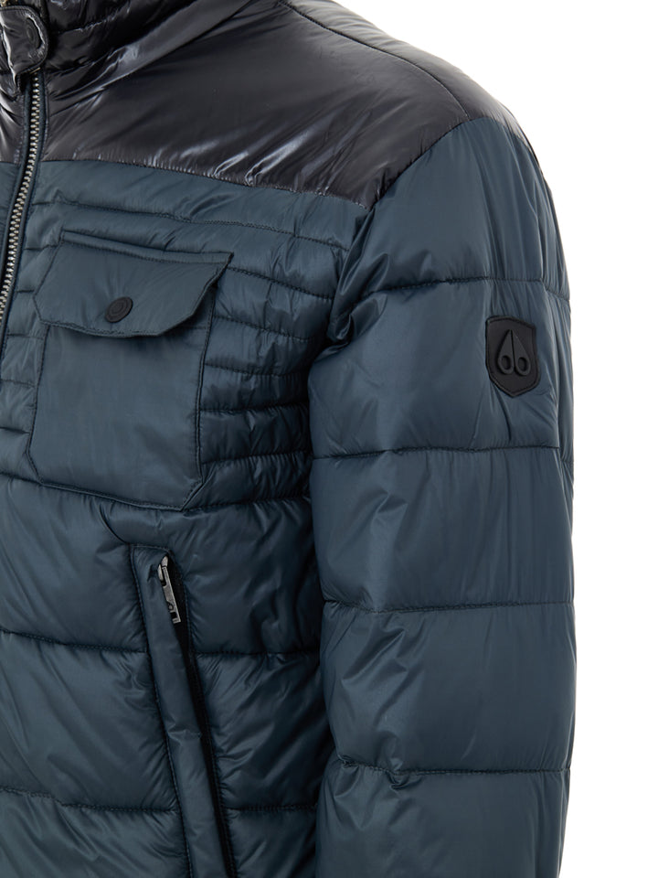 Giubbino Imbottito Leggero Grigio Moose Knuckles