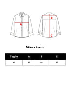 Camicia Maniche Corte a Righe Boxy Fit Jil Sander