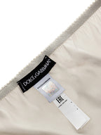 Slip in Seta Grigio Chiaro Dolce & Gabbana