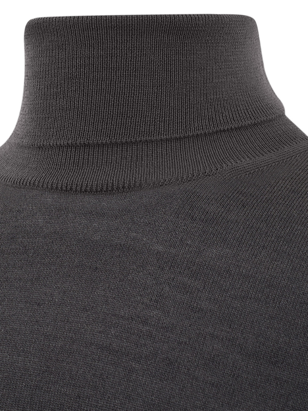 Ferrante anthracite gray turtleneck sweater