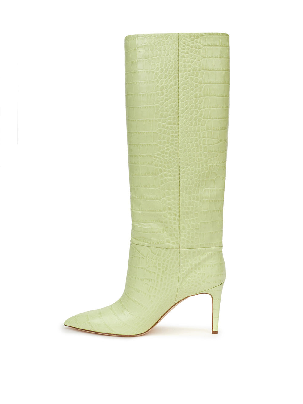 Stiletto Boot 85 in pelle stampa cocco Paris Texas