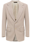 Tom Ford Giacca Monopetto Uomo - Beige