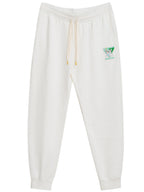 Joggers Tennis Club Icon bianchi con ricami Casablanca