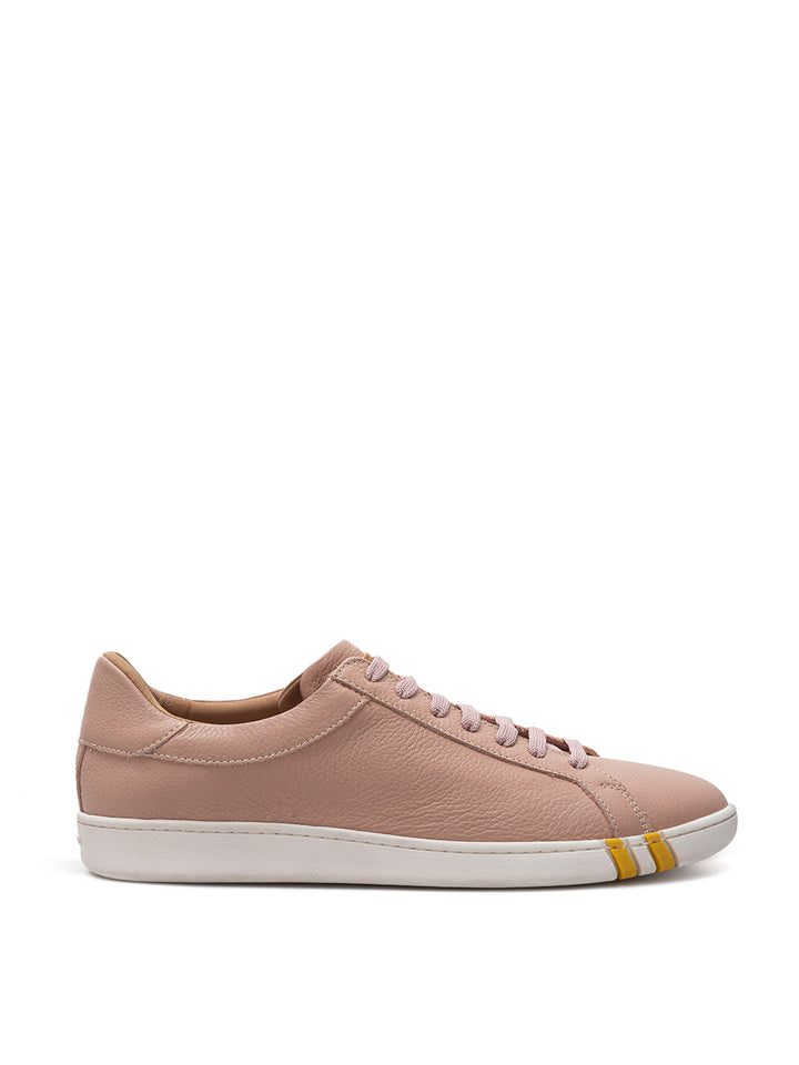 Pink Low Sneakers in Bally Leather