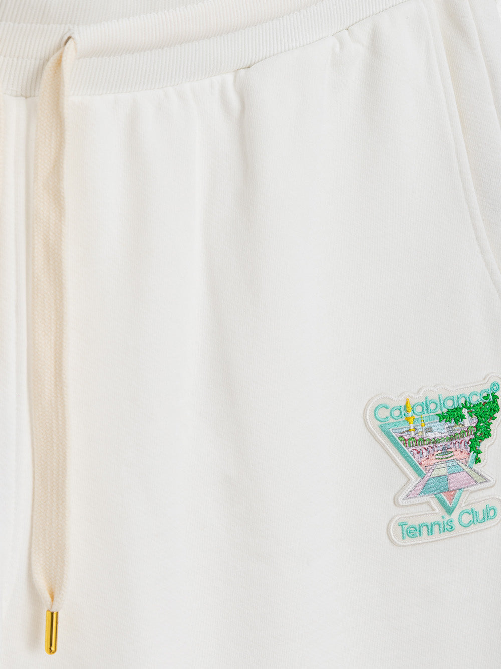 Joggers Tennis Club Icon bianchi con ricami Casablanca