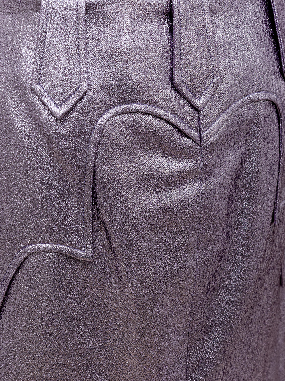 Gonna Lurex in Eco-Pelle Viola Tom Ford