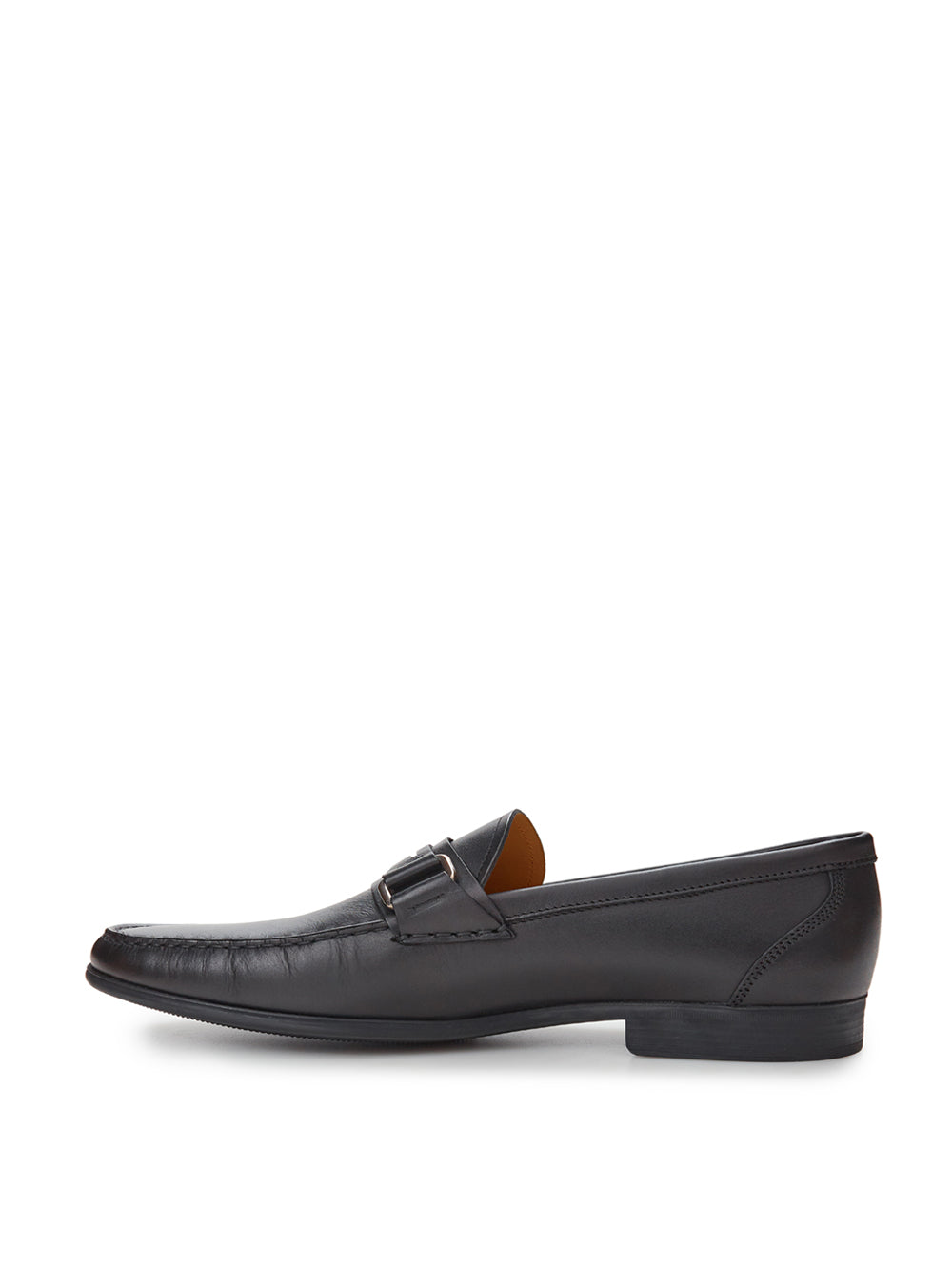 Coniac moccasin in Bally black leather