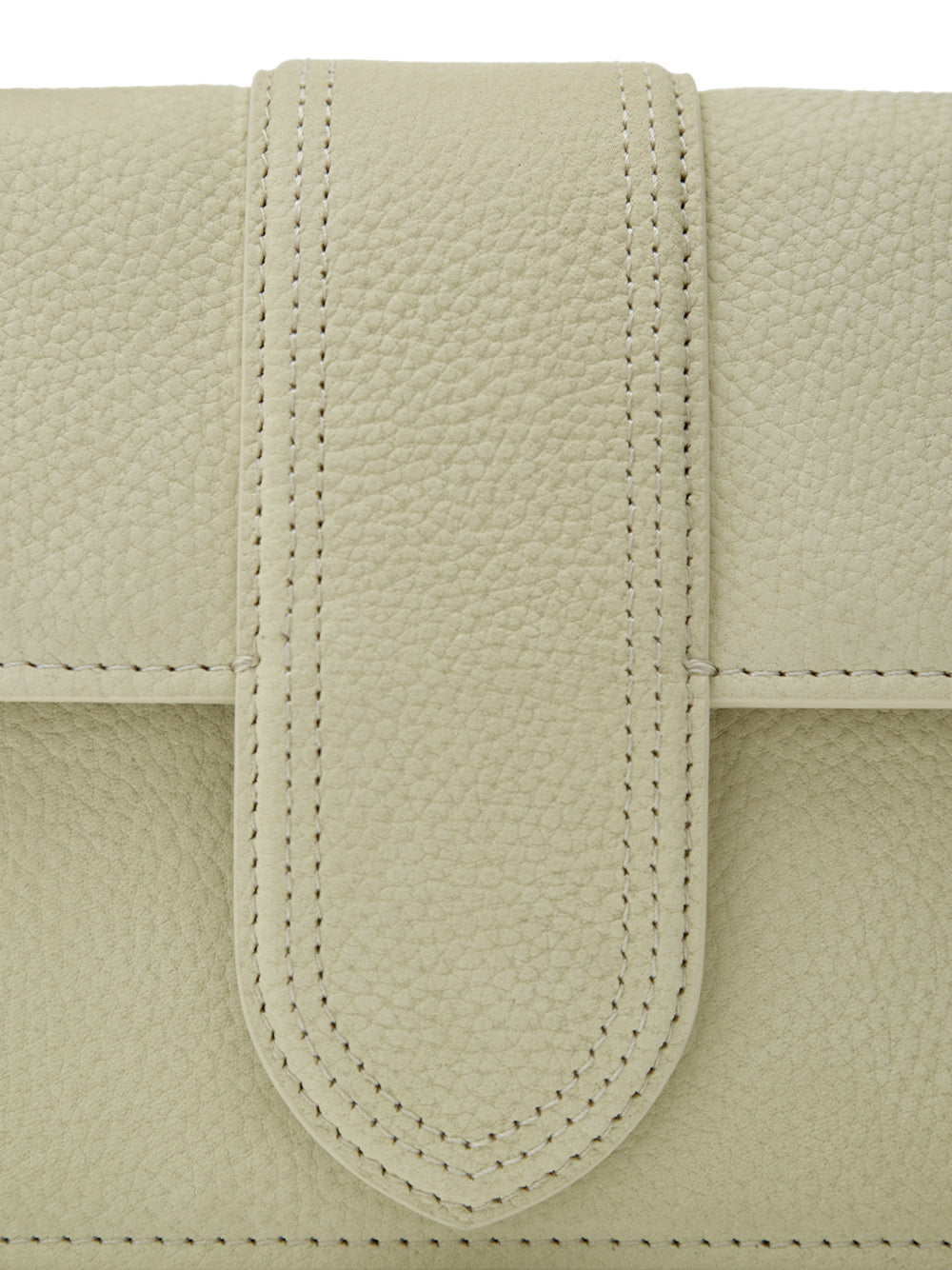 Shoulder bag Le Grand Bagn in leather hammer yellow jacquemus straw