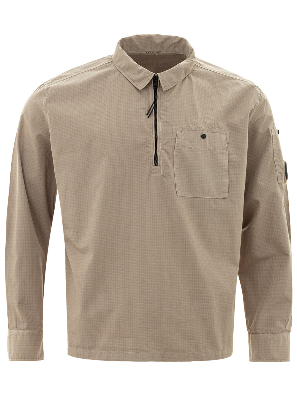 Camicia Overshirt Mezza Zip C.P. Company