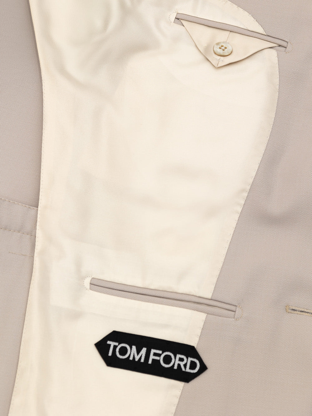 Tom Ford Giacca Monopetto Uomo - Beige