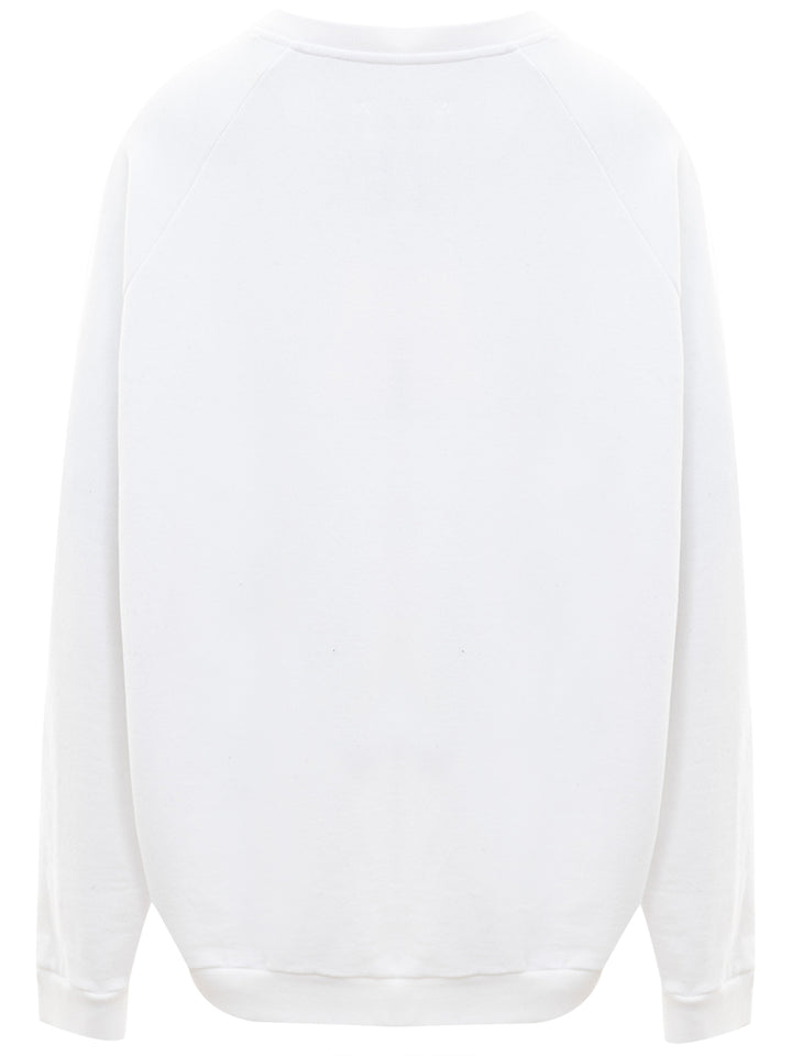 White Oversized Sweatshirt Maison Margiela