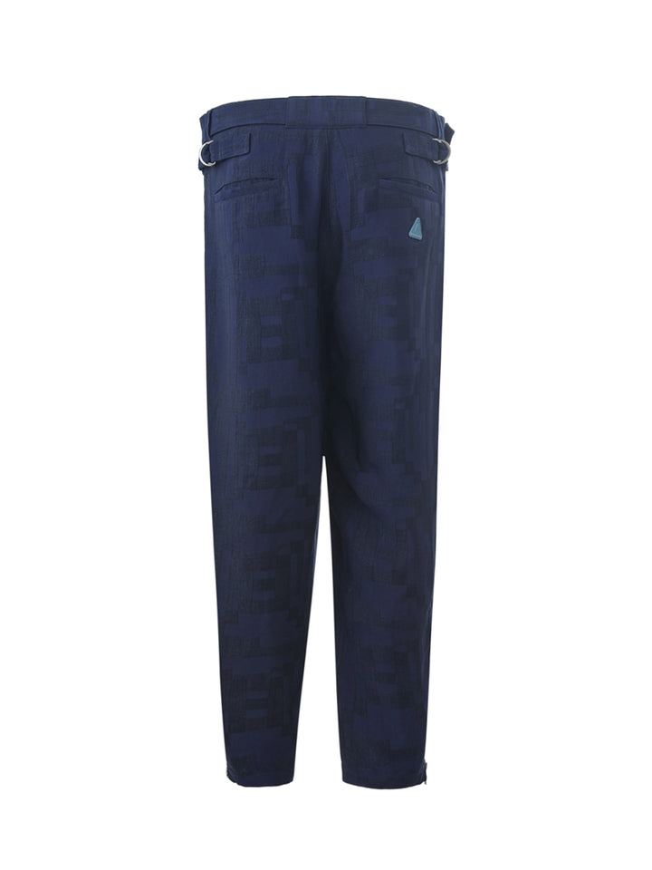 Emporio Armani Relaxed Fit Trousers with Belt