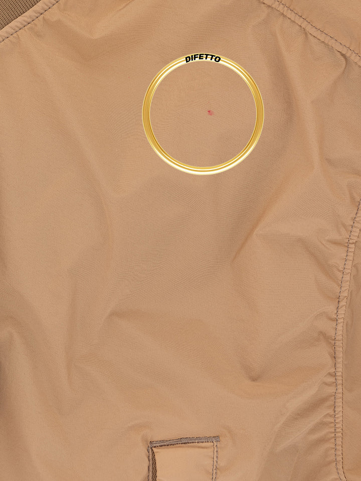 Beige jacket in C.P. technical fabric Company