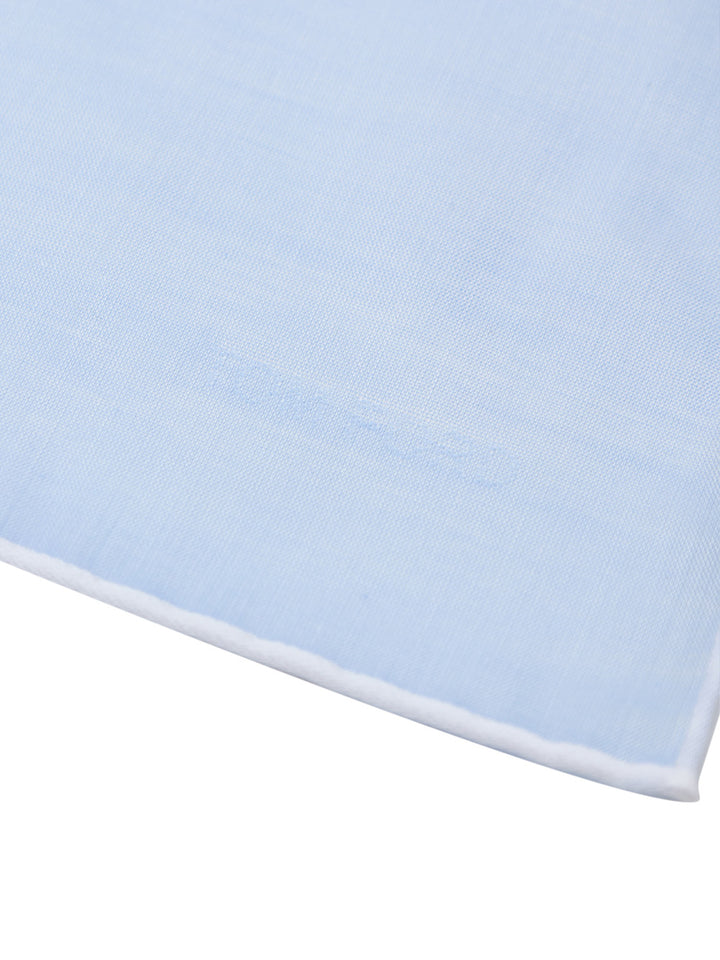 Fazzoletto da Taschino in Cotone Azzurro Tom Ford