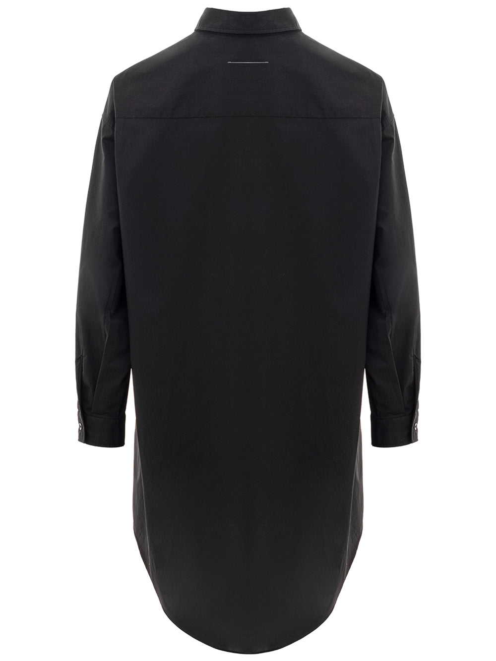 Robe Chemise Longue Noir MM6 Maison Margiela