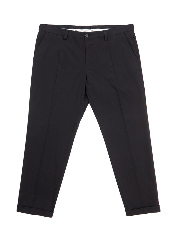 Dolce &amp; Gabbana Black Chino Trousers