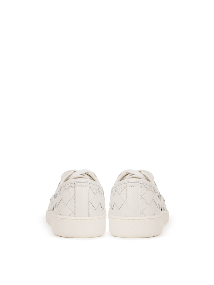 Bottega Veneta Sawyer Woven Leather Sneakers