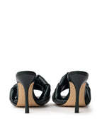Sandalo Mule Lido in Verde Scuro Bottega Veneta